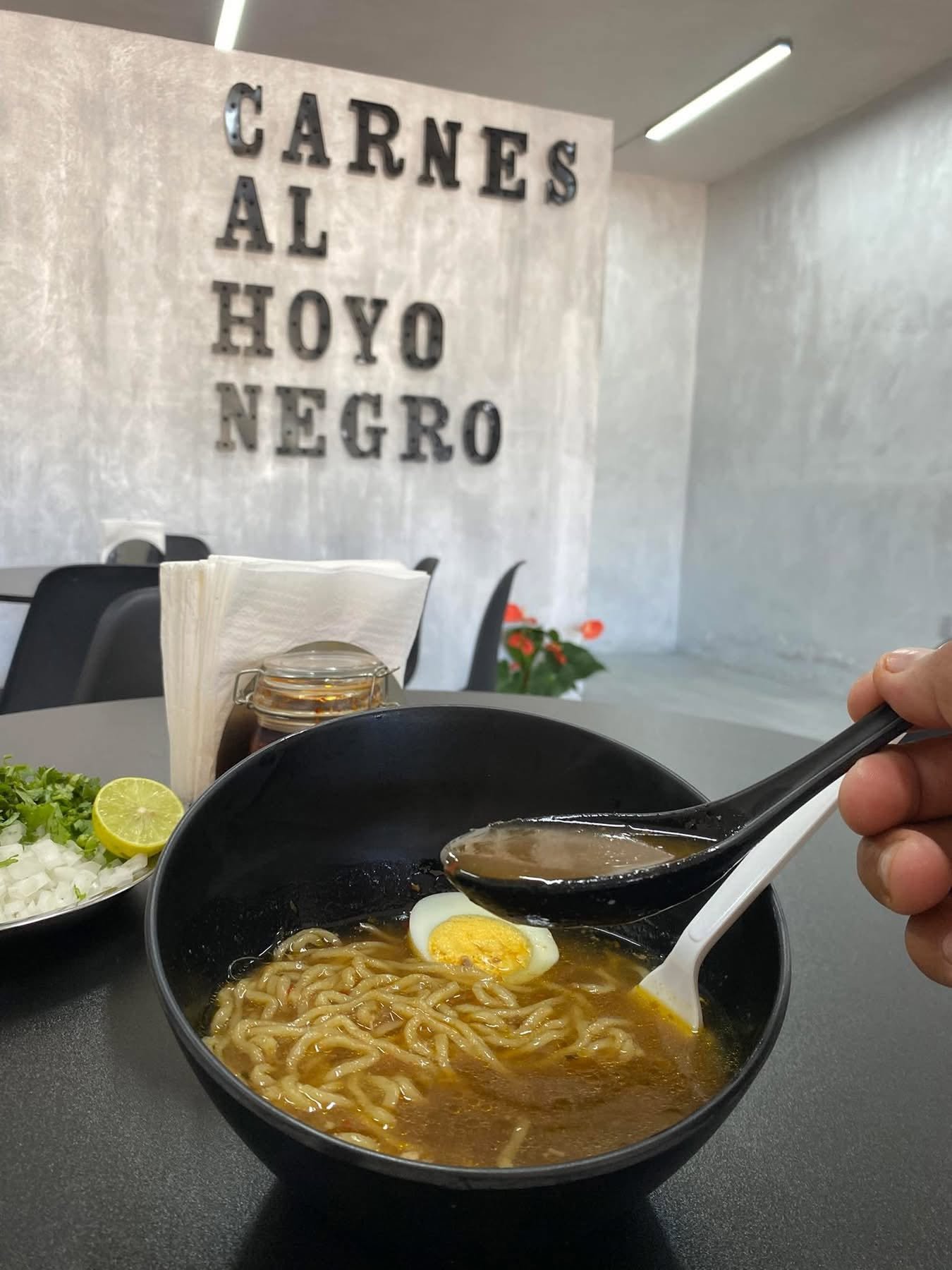 Consomé / Ramen de Carne Ahumada