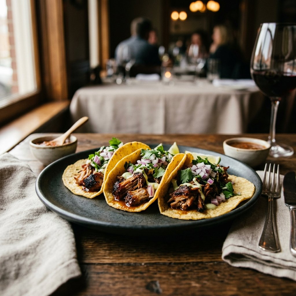 Taco de Cordero Ahumado